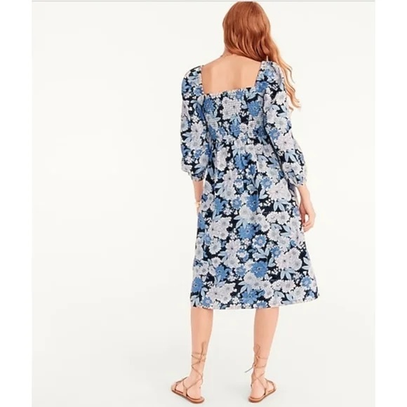▪️NWT J. Crew Linen daydream dress in zinnia floral - Picture 4 of 6